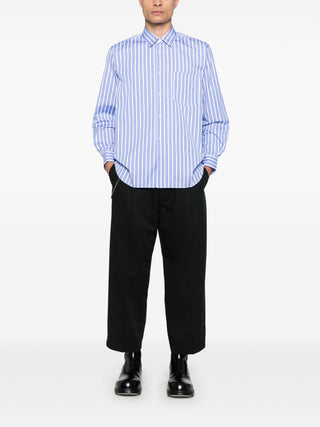 Comme Des Garçons Shirt Striped Cotton Shirt - SHEET-1 - LISBON STORE