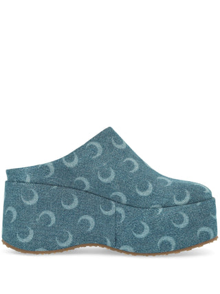 Marine Serre Moon Laser Denim MS Clog - SHEET-1 - LISBON STORE