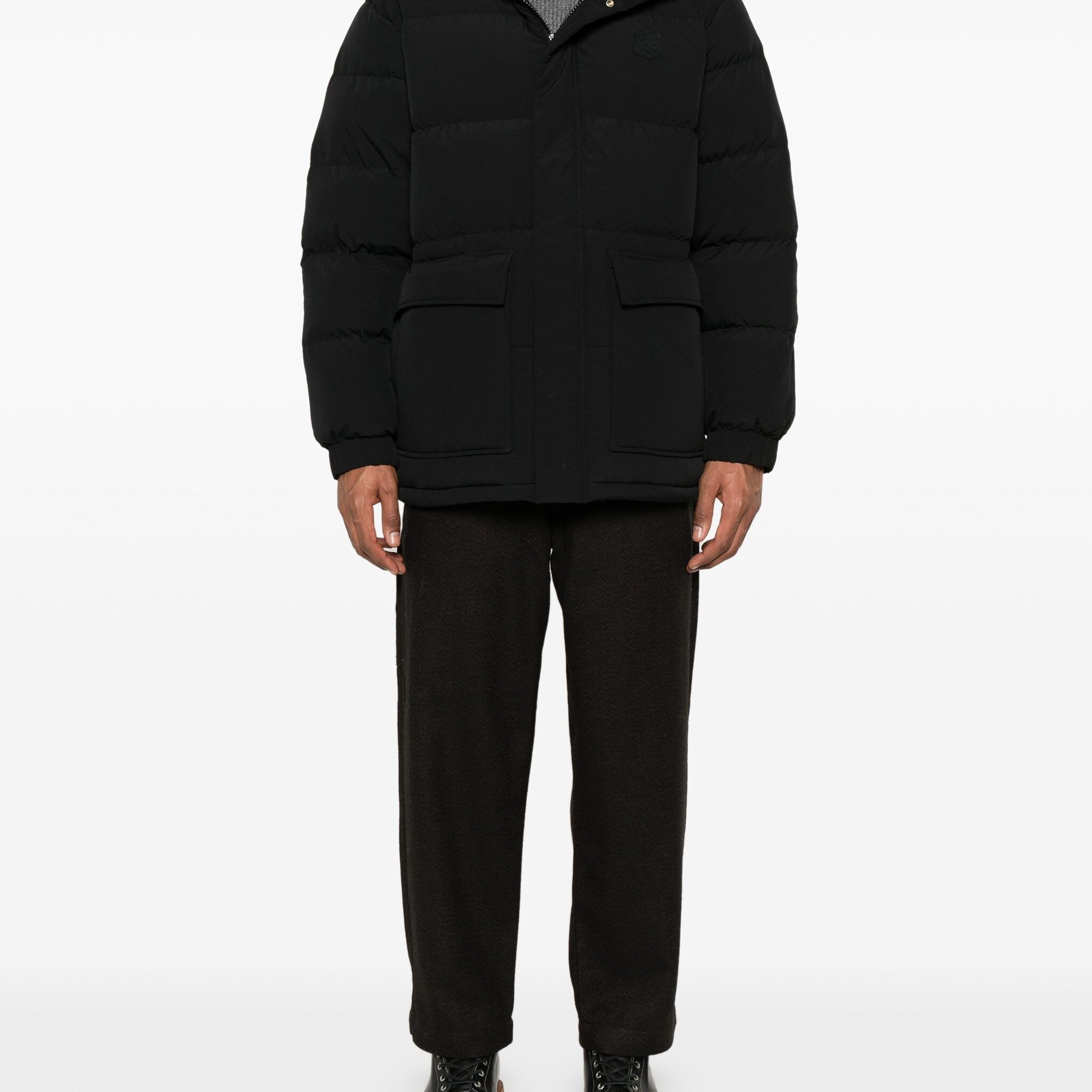 Maison Kitsuné Hooded Puffer Jacket - SHEET-1 - LISBON STORE