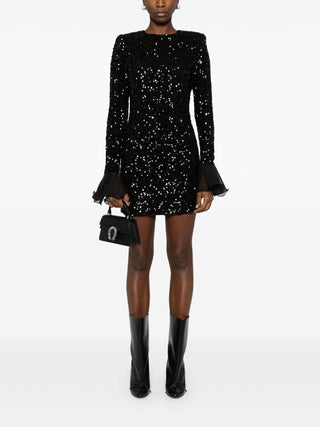 Rotate Birger Christensen Sequins Mini LS Dress - SHEET-1 - LISBON STORE