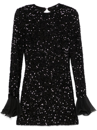 Rotate Birger Christensen Sequins Mini LS Dress - SHEET-1 - LISBON STORE