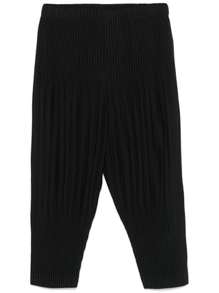 Homme Plissé Issey Miyake Basic Tapered Plissé Trousers - SHEET-1 - LISBON STORE