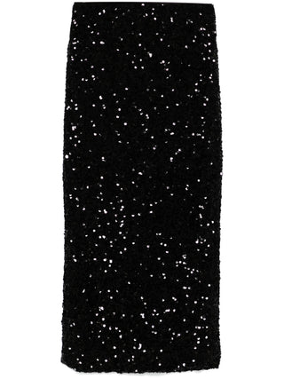 Rotate Birger Christensen Sequin Midi Pencil Skirt - SHEET-1 - LISBON STORE