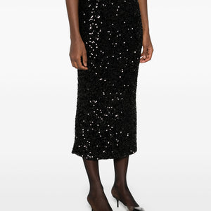 SEQUIN MIDI PENCIL SKIRT