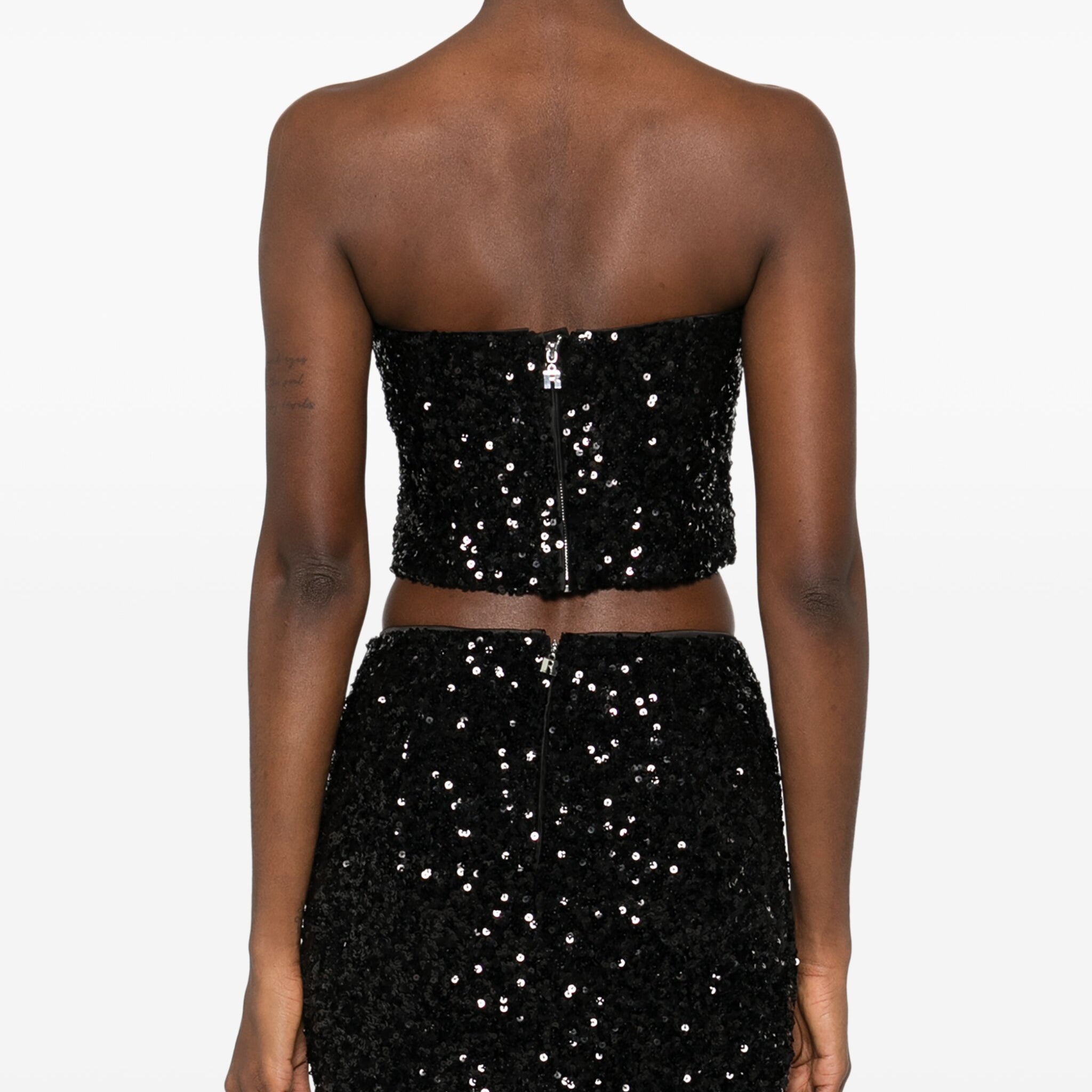 SEQUINS CROP TOP