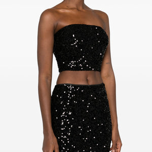 SEQUINS CROP TOP