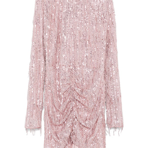 Rotate Birger Christensen Sequin Fringe Mini Dress - SHEET-1 - LISBON STORE