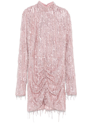 Rotate Birger Christensen Sequin Fringe Mini Dress - SHEET-1 - LISBON STORE