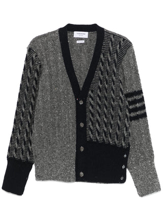 Thom Browne 4 Bar Stripe Cardigan - SHEET-1 - LISBON STORE