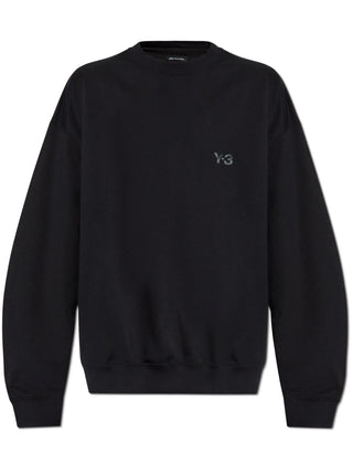 Y-3 Logo Appliqué Sweatshirt - SHEET-1 - LISBON STORE