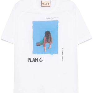 Marghe Nel Blu-print T-shirt