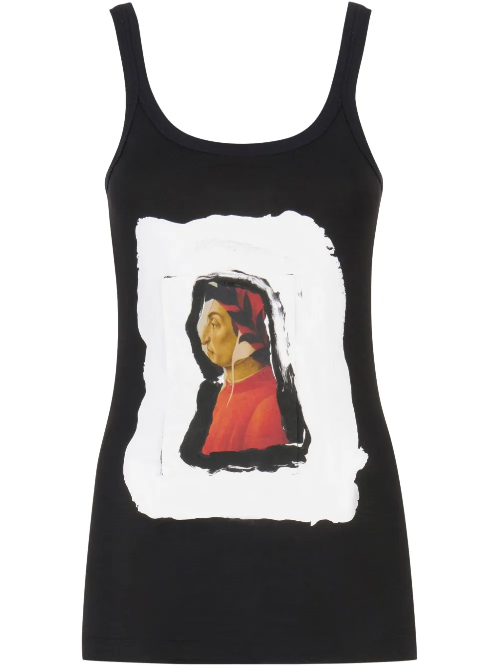 GRAPHIC-PRINT TANK TOP