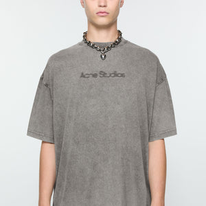 Acne Studios Blurred Logo T-Shirt - SHEET-1 - LISBON STORE