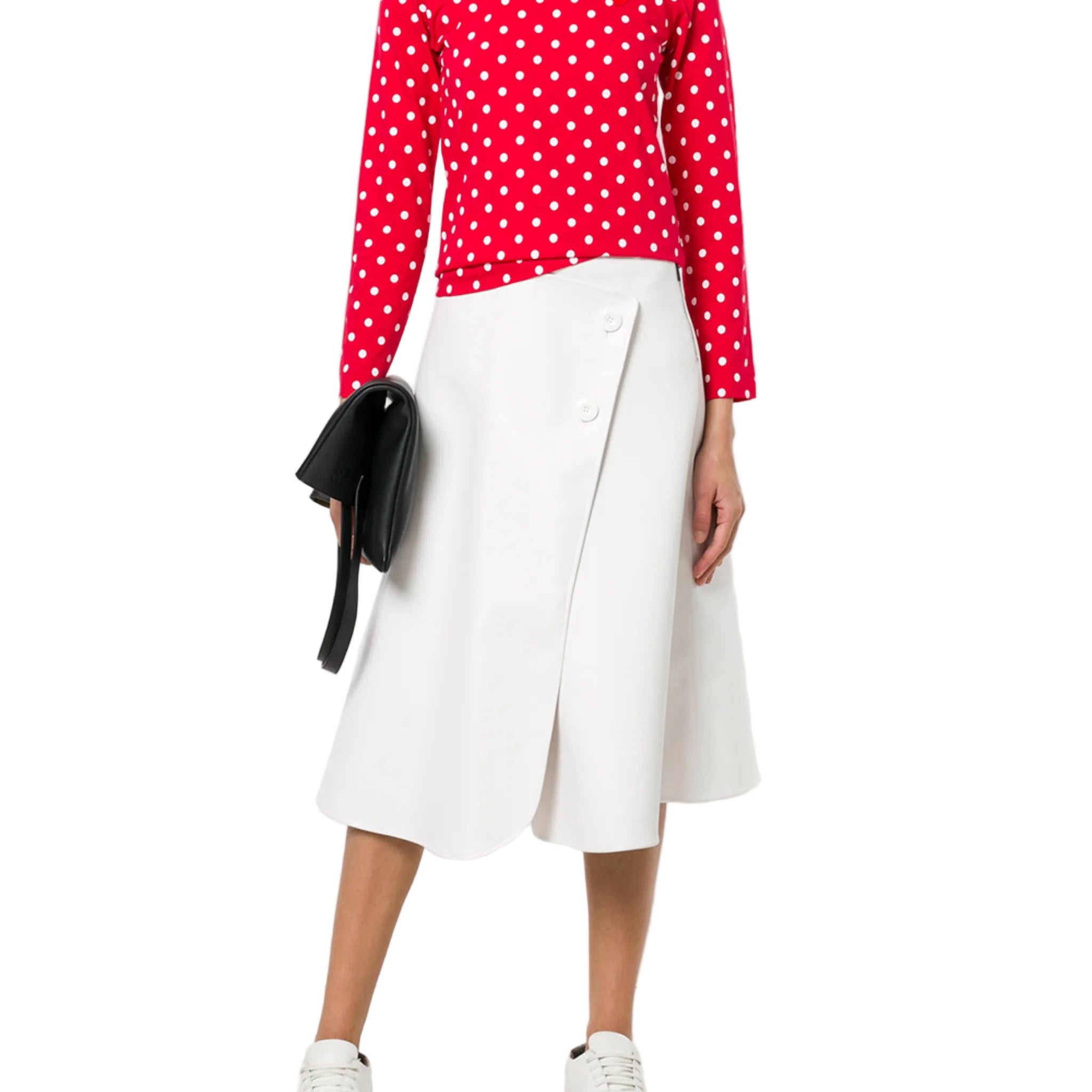 POLKA DOT HEART LOGO T-SHIRT