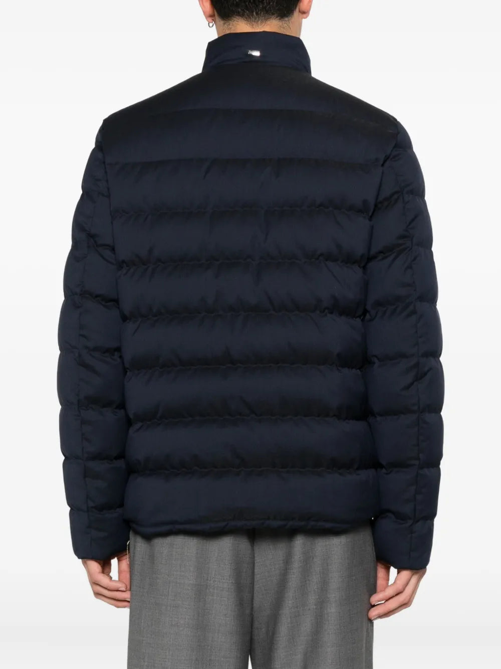 padded zip-front jacket
