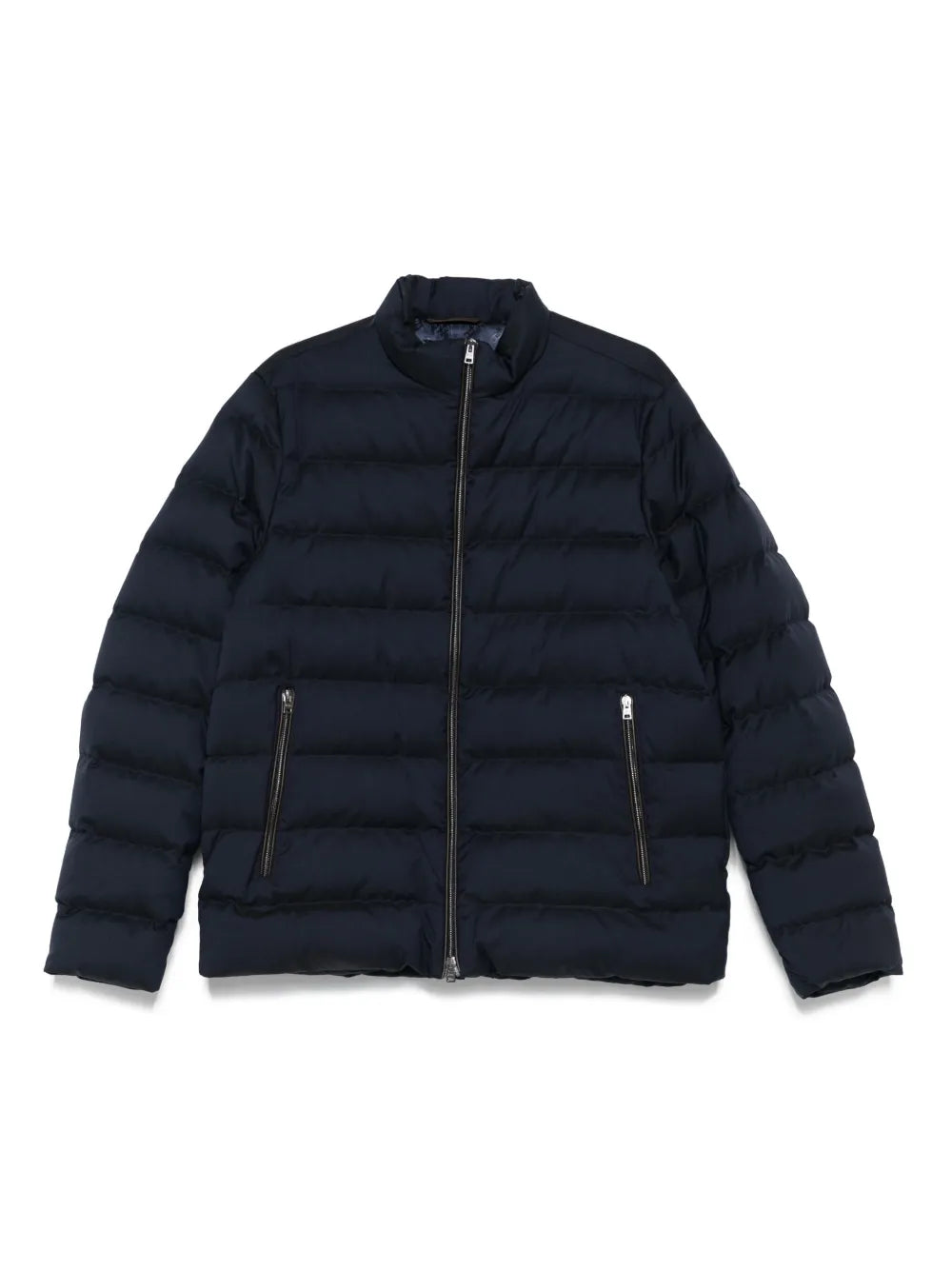 padded zip-front jacket