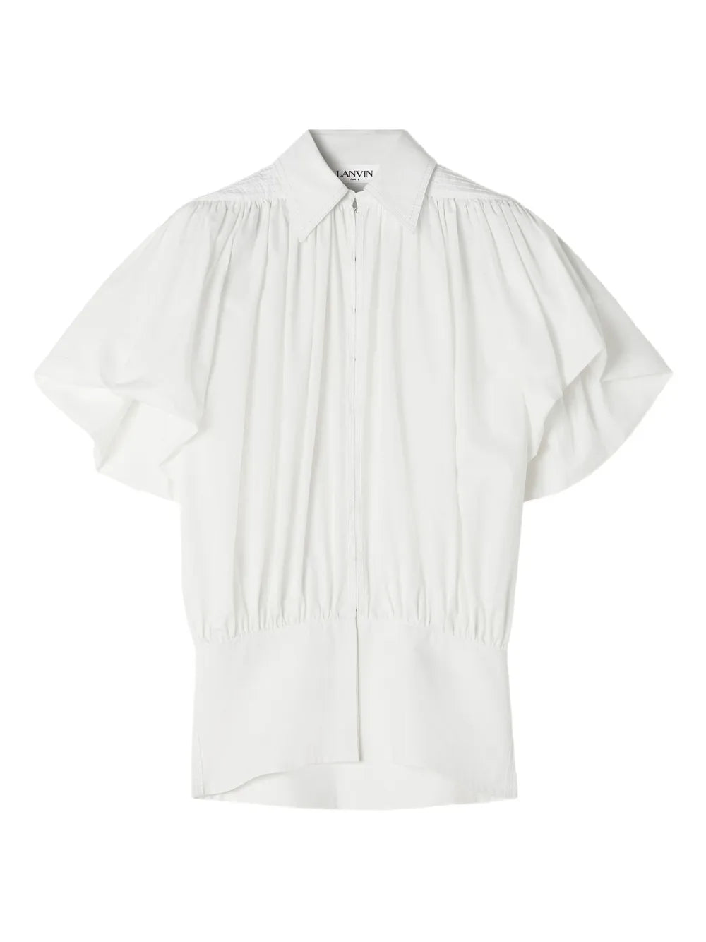 PUFFY SLEEVES TOP White