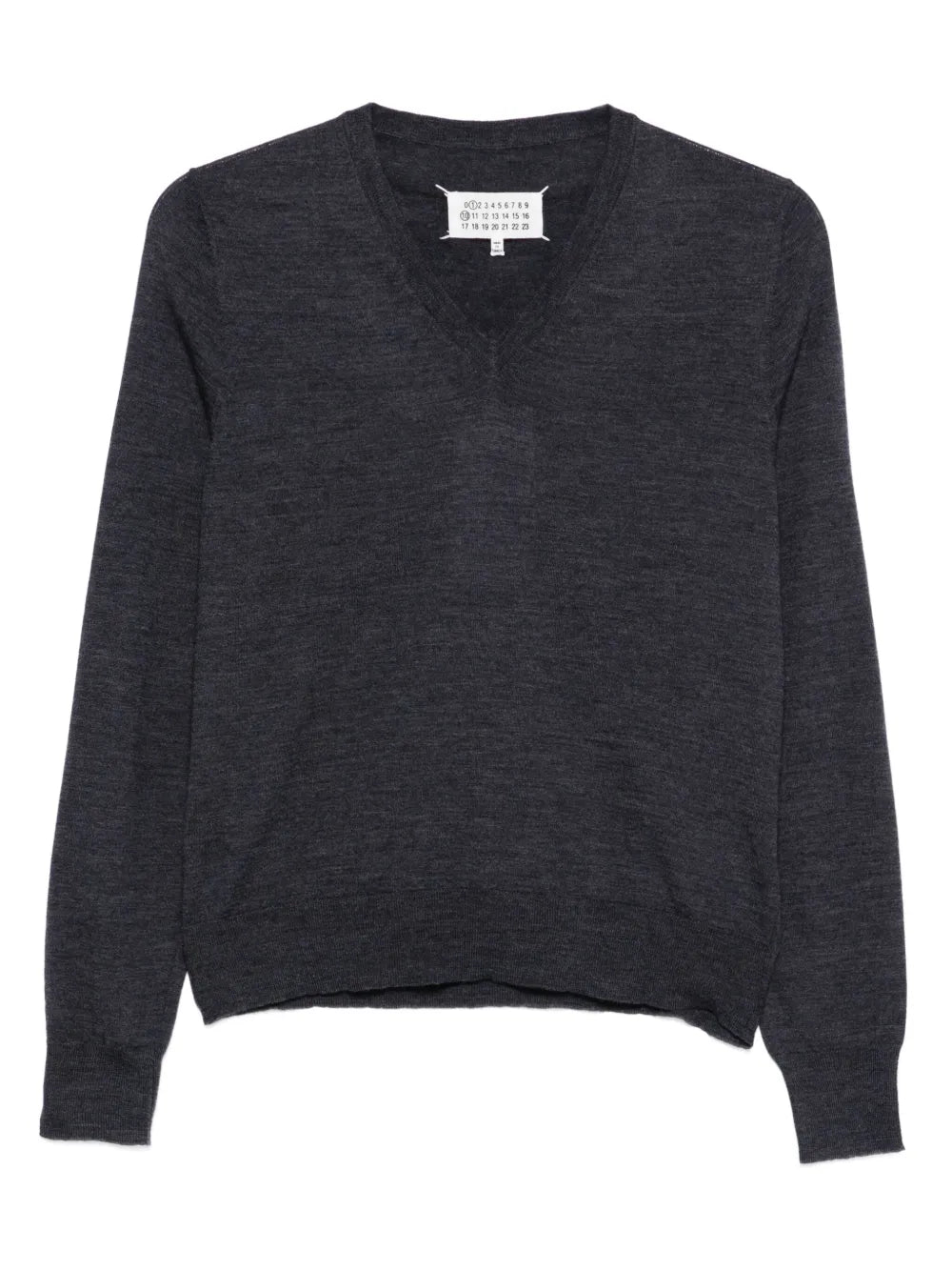 V-neck sweater Grey
