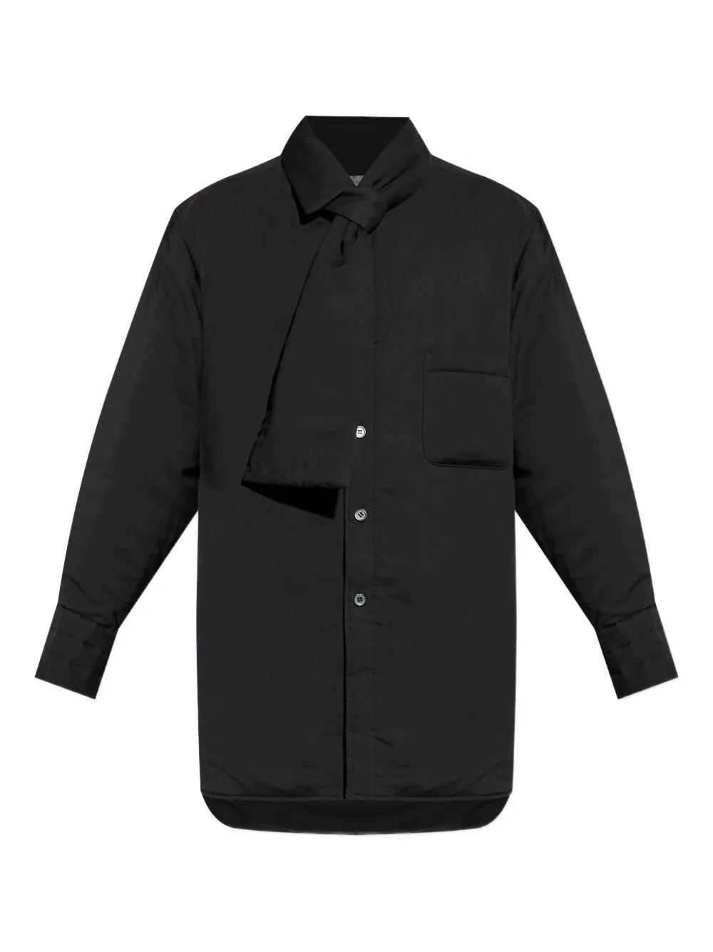 STOLE DETAIL PADDED SB Black