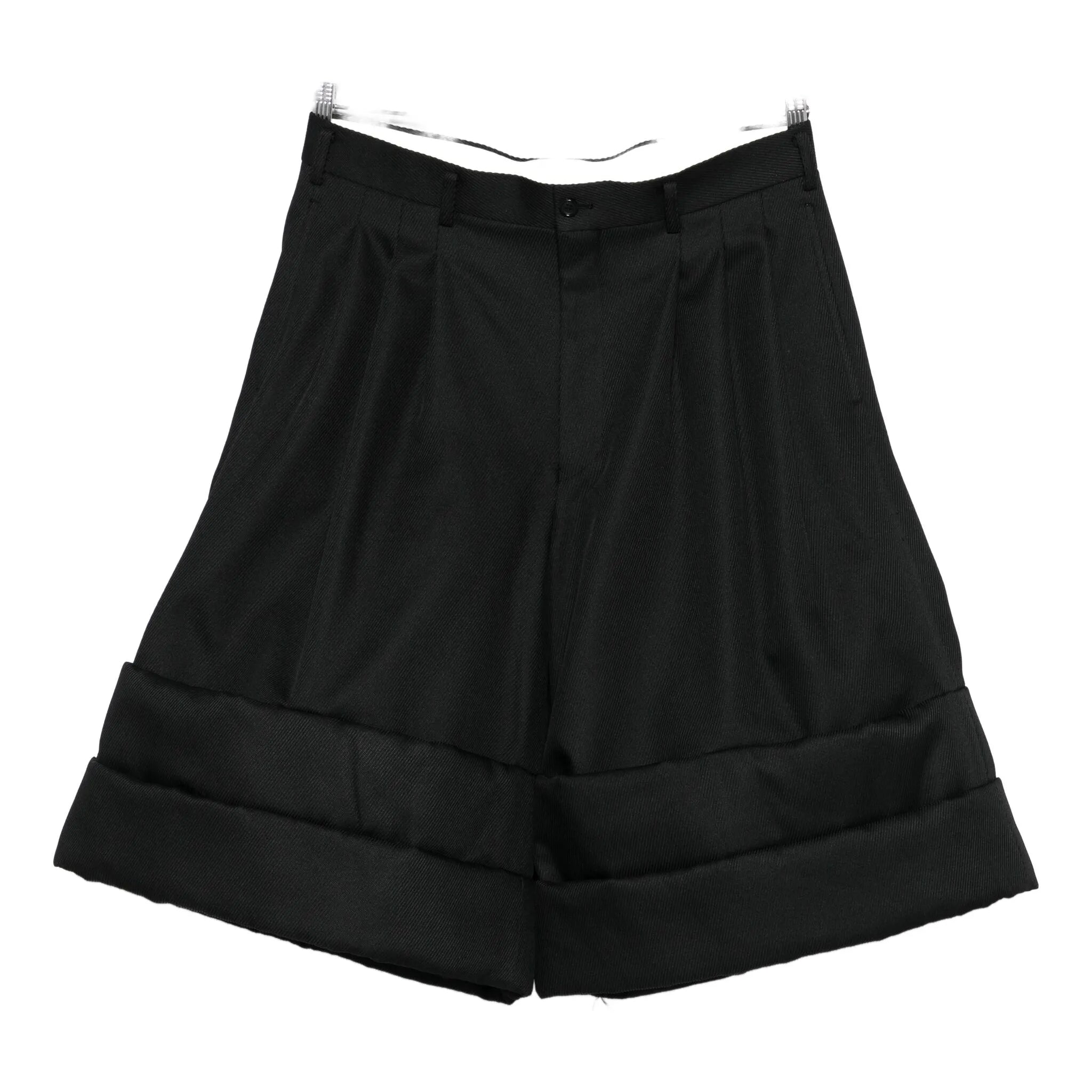 pleated shorts