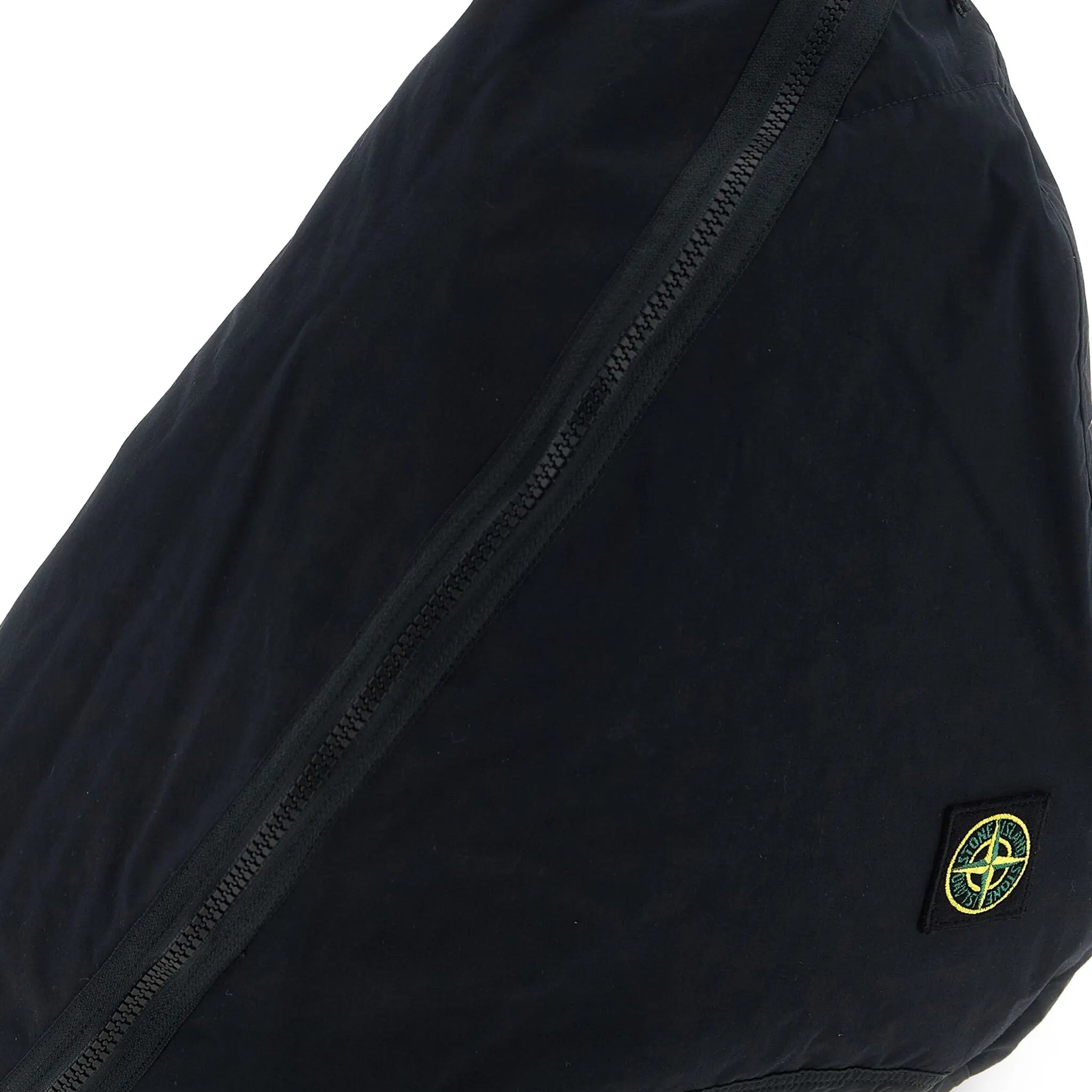 crumpled one-shoulder backpack