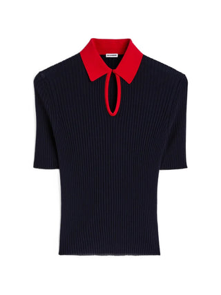 jil-sander-lightweight-wool-polo-t-shirt-blue