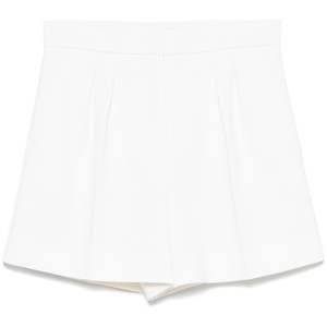 Wool canvas shorts