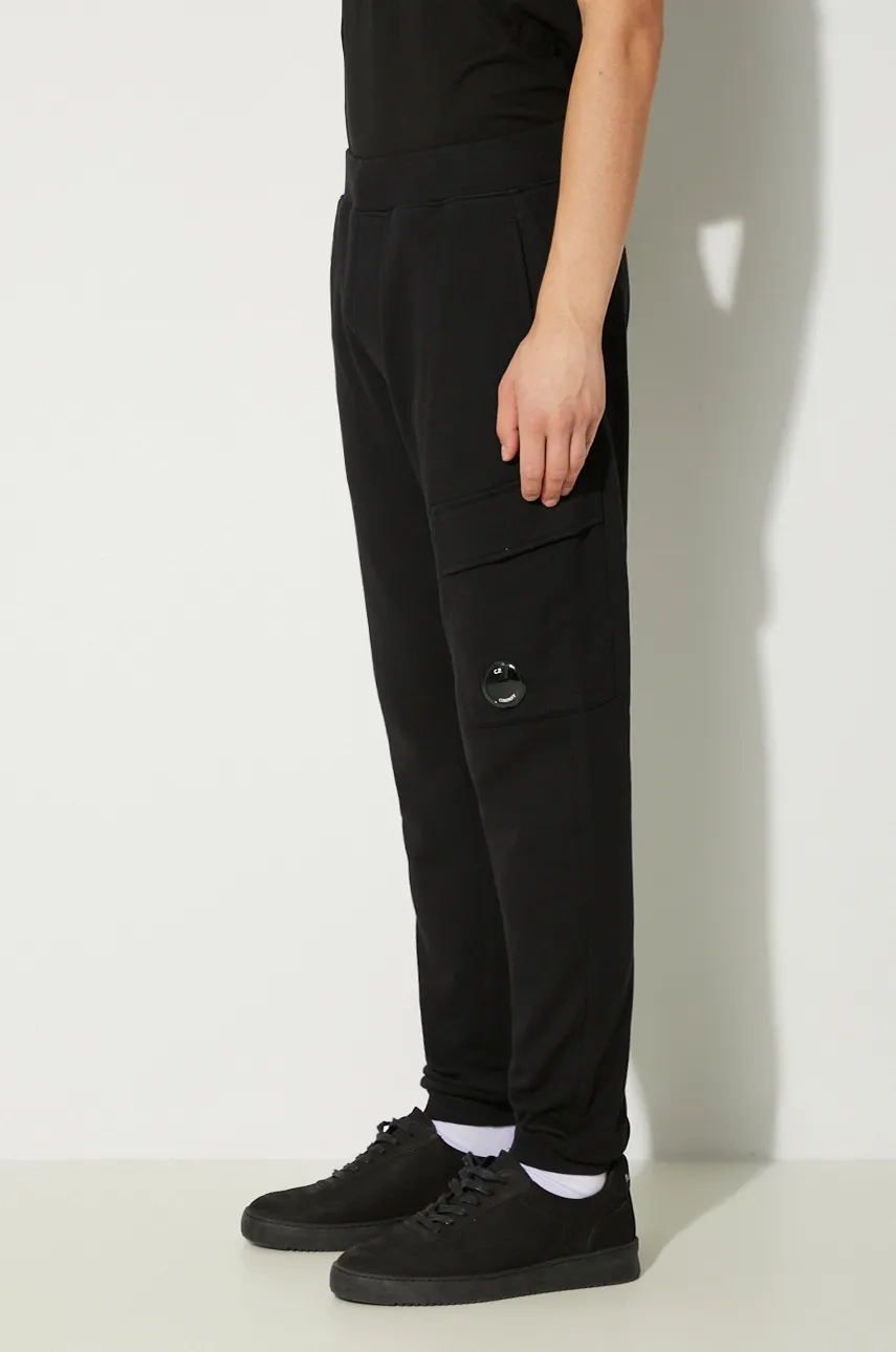 DIAGONAL RAISED FLEECE CARGO SWEATPANTS