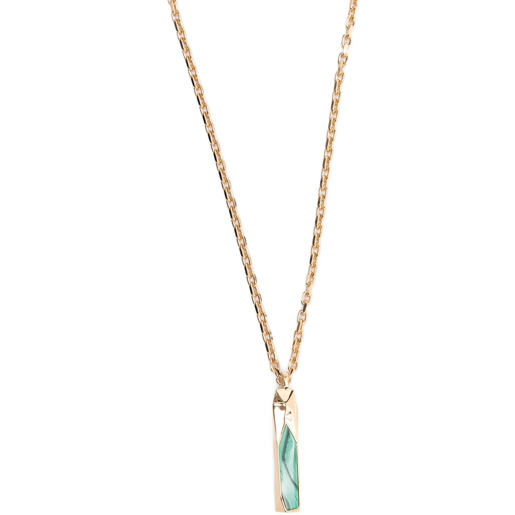 geometric pendant necklace