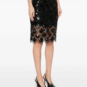 Sequins Pencil Skirt