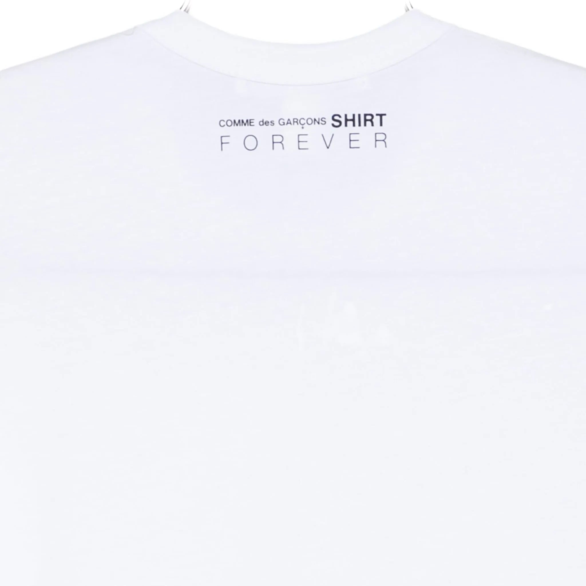 back-logo cotton T-shirt