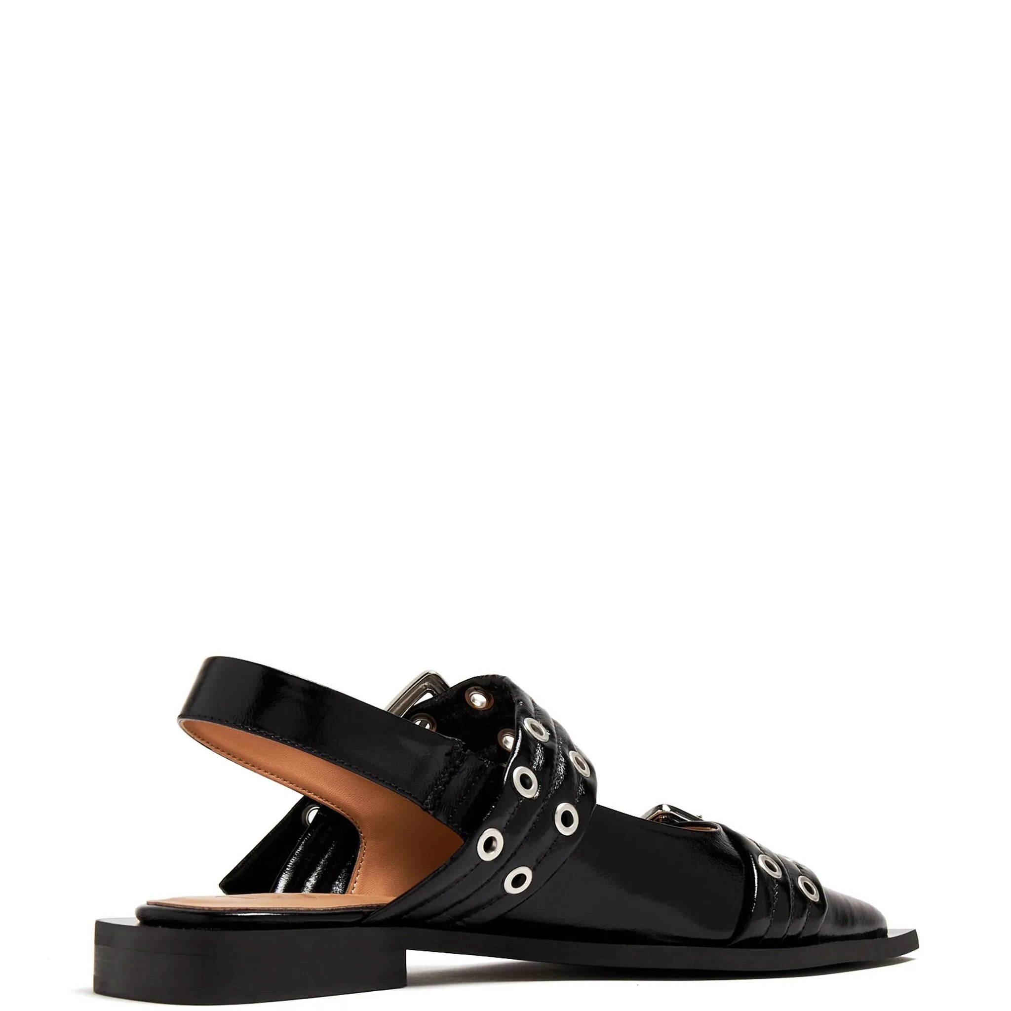 FEMININE BUCKLE BALLERINA NAPLACK CROCO