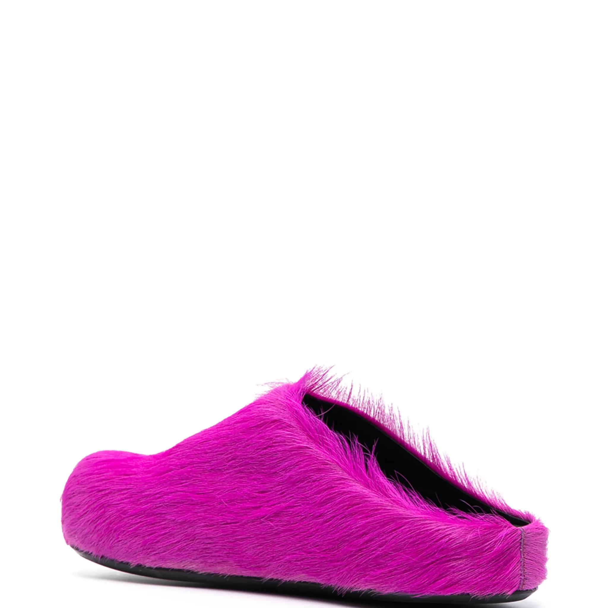 FUSSBET SABOT CALF-HAIR SLIPPERS
