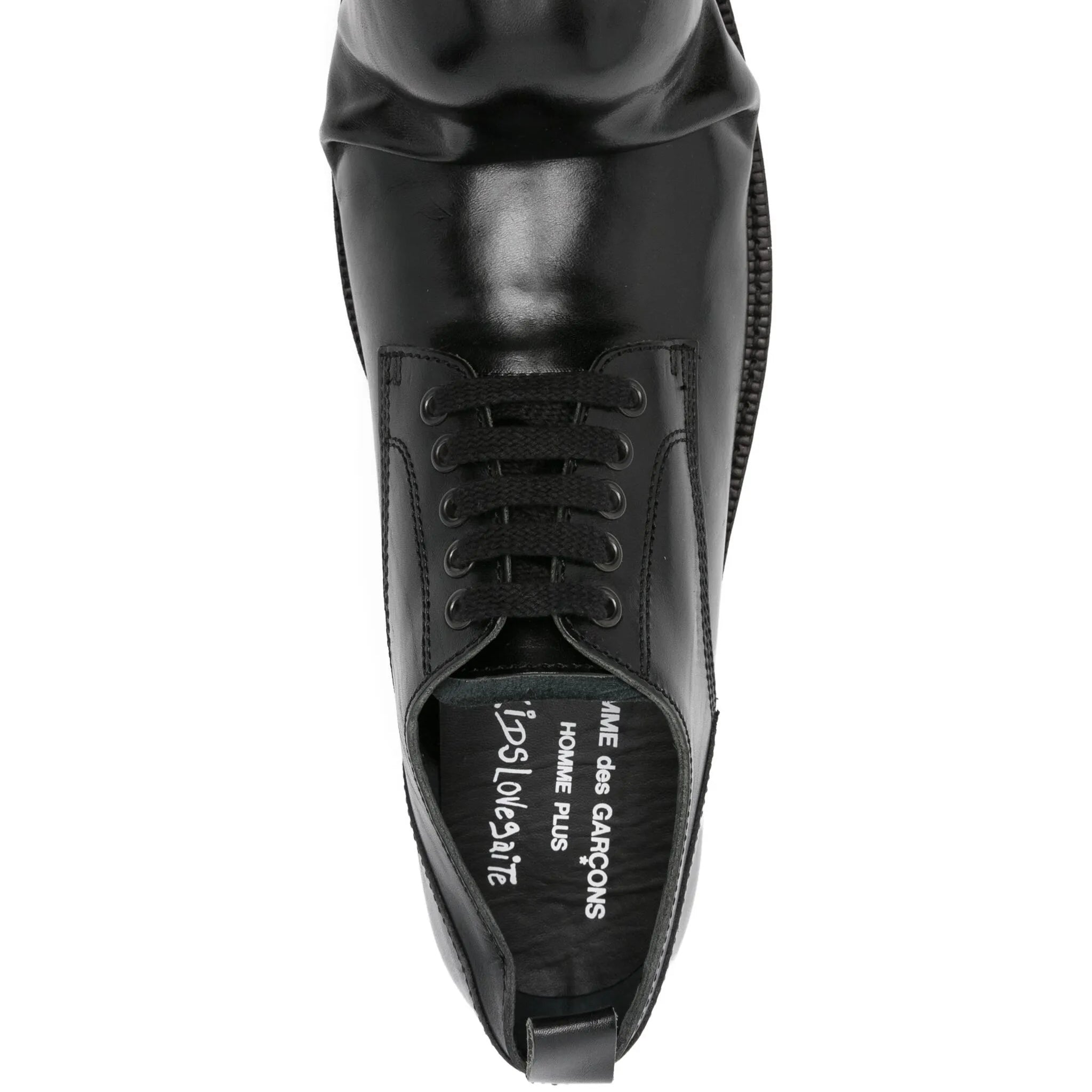 ASYMMETRIC LACE-UP SHOES