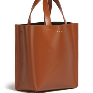 mini Museo leather tote bag