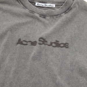 GREY BLURRED LOGO T-SHIRT