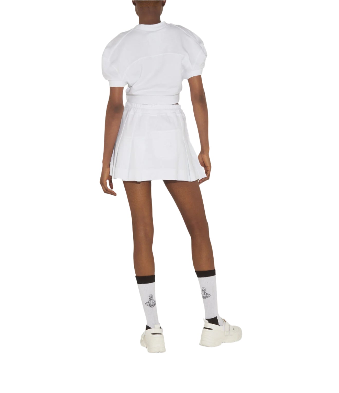 CHEERLEADER SKIRT White