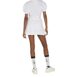 CHEERLEADER SKIRT White