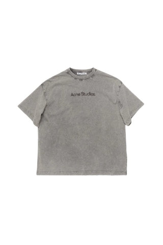 Acne Studios Blurred Logo T-Shirt - SHEET-1 - LISBON STORE