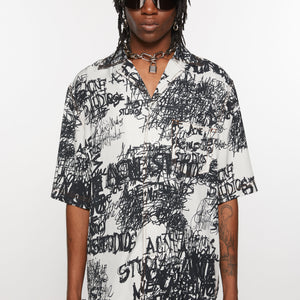 Acne Studios Printed Button Up Shirt - SHEET-1 - LISBON STORE