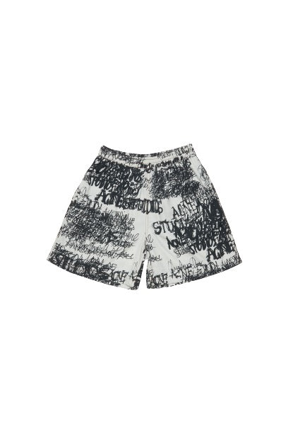 Acne Studios Printed Shorts - SHEET-1 - LISBON STORE