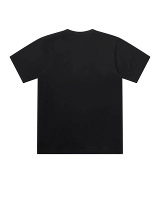 BLACK Comme des Garçons x Nike T-Shirt. Stacked logo print, pure cotton and made in Japan. An elevated essential, available at our Lisbon store. 