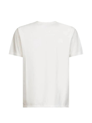 Crafted from pure cotton jersey, this short-sleeve T-shirt features a regular fit, classic crew neck, and a large statement logo print across the chest.   