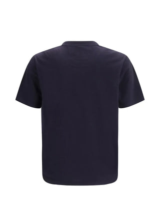 Crafted from lightweight cotton jersey, this short-sleeve T-shirt features a classic ribbed crew neck and a printed chest logo. Available at our Lisbon store. 