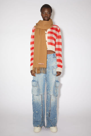 Acne Studios Cashmere Fringe Scarf | Shop in Lisbon & Online at SHEET-1.com