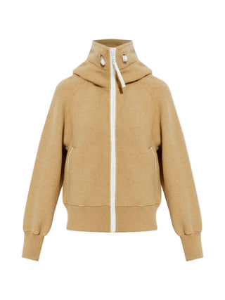 Canada Goose oversized hooded jacket. A bold, voluminous silhouette with a protective hood, cocoon shape, and drawcord waist for a customizable fit. 