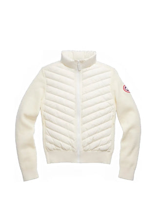 Canada Goose HyBridge® jacket. The perfect blend of comfort and performance. Lightweight down quilting and a refined knit construction for versatile protection.
