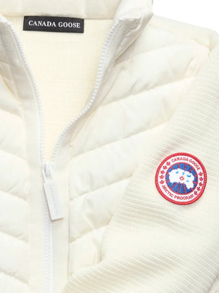 Canada Goose HyBridge® jacket. The perfect blend of comfort and performance. Lightweight down quilting and a refined knit construction for versatile protection.