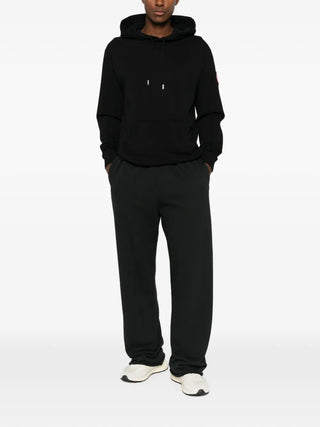 Loon logo-patch hoodie by Canada Goose. Organic cotton jersey with a double-lined hood, ribbed trims, and signature Arctic Program patch. 