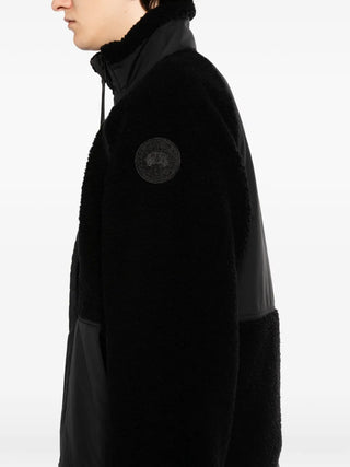 Canada Goose Westport fleece jacket. A sustainable, breathable design with a logo patch and durable ripstop trims. Available at our Lisbon store. 